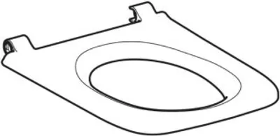 Produktbild von Geberit 245753011 WC-Sitzring f. Geberit AquaClean