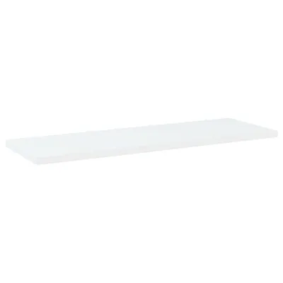 Obrázek produktu pro vidaXL Desky do knihovny 4 ks. Bílé 60x20x1,5 cm výrobek z odvozeného dřeva