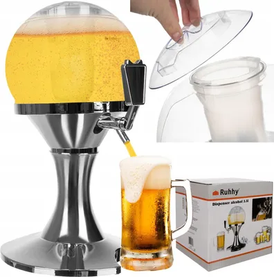 Obrázek produktu pro Ruhhy 22799 Dávkovač na pivo a nápoje 3,5 L