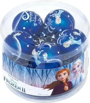 Produktbild von Arditex WD13416, Kugel-Weihnachtsschmuck, Polyethylen, Blau, 10 Stück(e), Box, China