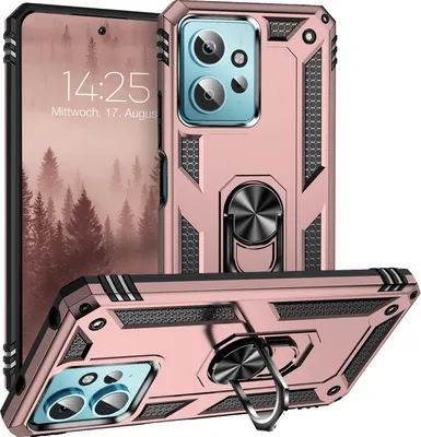 Produktbild von Armor Outdoor Handyhülle für Xiaomi Redmi Note 12 Handy Panzer Case Cover Schutzhülle Farbe: Rosegold