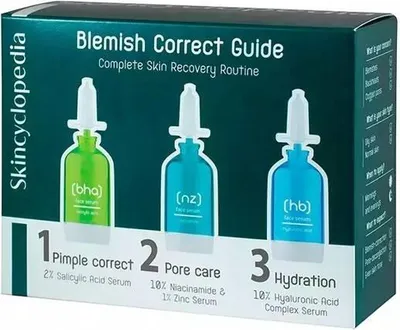 Produktbild von SKINCYCLOPEDIA Anti-Pickel Pflegeset, 45ml Gesamtvolumen