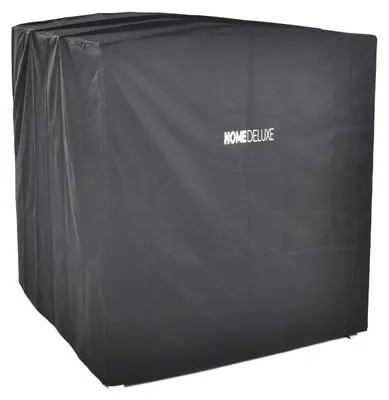 Produktbild von HOME DELUXE - Abdeckung Sonnenliege CAPE LYON - Maße 208 x 188 x 215 cm, Farbe: Schwarz I Gartenliege Doppelliege Gartenliege