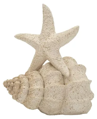 Zdjęcie produktu dla Rzeźba rozgwiazda Sand z beżowej żywicy