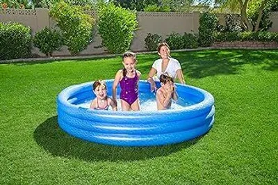 Produktbild von Bestway-Pool rund - 122x25 cm - blau - Kinderbecken / Freibad