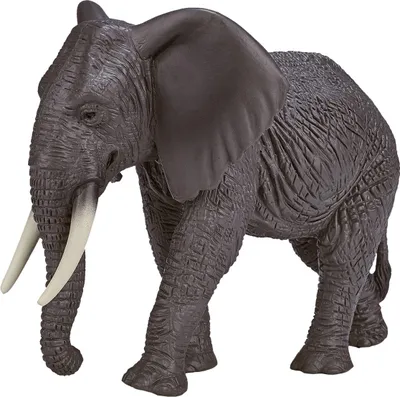Zdjęcie produktu dla Mojo Fun African Elephant, 3 lat(a), Wildlife, Szary, Biały, Polichlorek winylu (PVC)