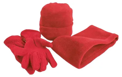 Immagine prodotto di Result Winter Essentials -  Set cappello, sciarpa e guanti Polartherm LT5092 (M) (rosso)