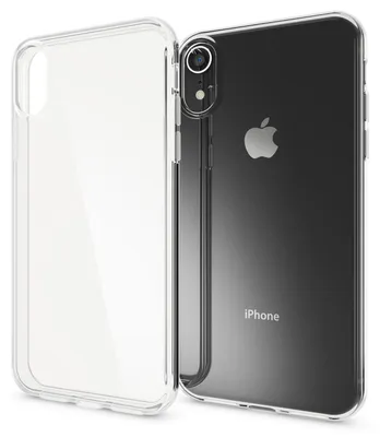 Immagine prodotto di Custodia NALIA "GLAZE" per Apple iPhone XR - Custodia protettiva in TPU trasparente, anti-ingiallimento, sottile e leggera - Custodia trasparente per cellulare