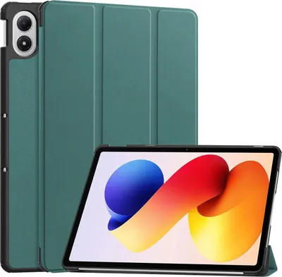 Produktbild von Schutzhülle für Xiaomi POCO Pad M1 / Redmi Pad 2 Pro, Bizon Case Tab Croc, Dunkelgrün