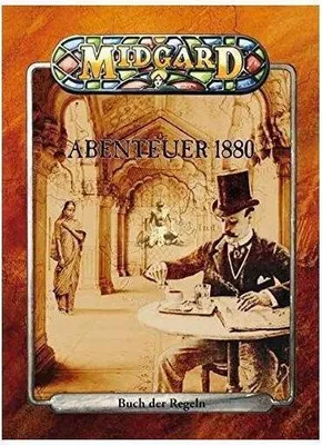Imagen del producto de MIDGARD Abenteuer 1880 Regelbuch – Rollenspiel-Regelwerk DE