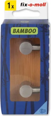 Produktbild von Haken Bamboo Duo selbstklebend fix-o-moll