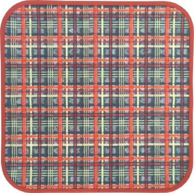 Produktbild von PFLEGE POINT® Inkontinenz Stuhlauflage rot-braun 45 x 45 cm
