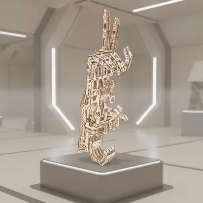 Image de Cyberhand en bois