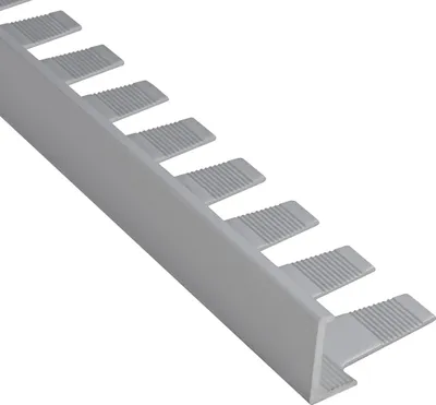 Produktbild von Alu L-Profil biegbar Fliesenschiene Schiene silber L270cm 12,5mm matt