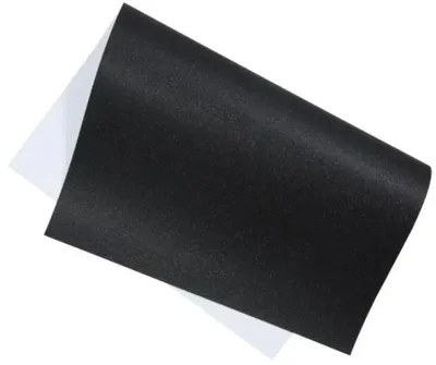 Produktbild von Glitzerkarton 200 g, 40 x 60 cm, schwarz, 5 Blatt – Polsirhurt
