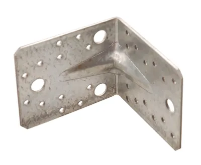 Obrázok produktu pre KRAFTMANN 80941 Uhlová spojka, 105x105x90x3 mm, pozinkovaná s lištou (výstuž)