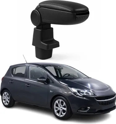 Image de Accoudoir pour Opel Corsa E Break 2015-2019 Vinyl Abs Noir