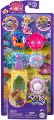 Produktbild von Polly Pocket Figurenset Meerjungfrauen-Armband