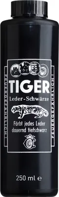 Produktbild von B & E TIGER Leder-Schwärze - 250 ml