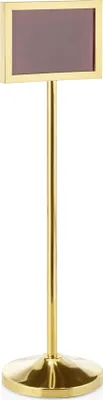 Immagine prodotto di Supporto informativo formato A4, altezza 109 cm, formato A4, oro titanio