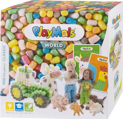 Produktbild von PlayMais Bastel Kreativität Classic WORLD COUNTRY ab 5 Jahren 160917