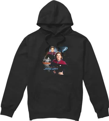 Immagine prodotto di Star Trek - Felpa con cappuccio da uomo TV8383 (XL) (Nero)