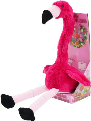 Produktbild von Plüsch Laber Flamingo 34cm