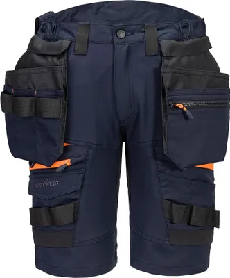 Produktbild von Portwest DX4 Abnehmbare Holstertasche Shorts Dunkelblau 26