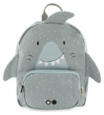 Image de TRIXIE BABY Sac à dos gris - Mr shark