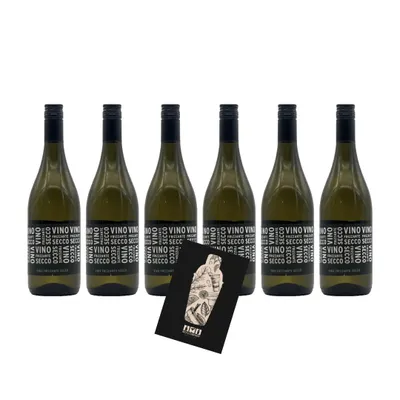 Produktbild von Vino Frizzante Secco 6er Set Ducca Della Rocca je 0,75L (10,5% Vol) trocken Italien- [Enthält Sulfite]