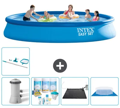 Zdjęcie produktu dla Basen Easy Set Rund - 457x84 cm - 6 elementów - S20943
