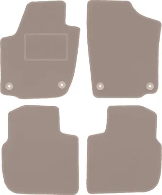 Produktbild von Beige Veloursmatten für: Skoda Roomster Kombivan (2006-2015)