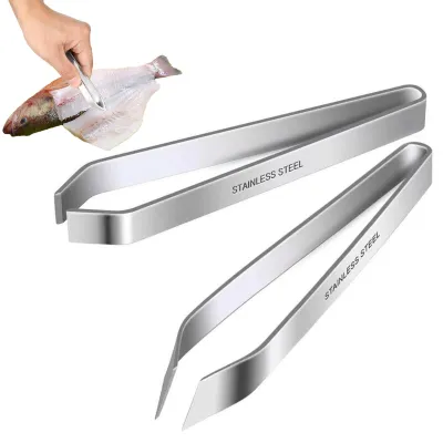Productafbeelding van Set van 2 visgratenpincetten van 11 cm
