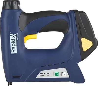 Obrázek produktu pro Akumulátorová sponkovačka Rapid BTX140, 7,2 V, bezdrátová, 1300 sponek na jedno nabití, elektrická