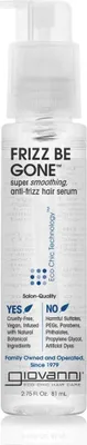 Immagine prodotto di Giovanni Frizz Be Gone, Siero per capelli, 81 ml, Unisex, Capelli biondi, Capelli sfibrati, Capelli misti, Capelli ricci, Capelli danneggiati, Capelli secchi..., Idratante, Rivitalizzante, Lucentezza