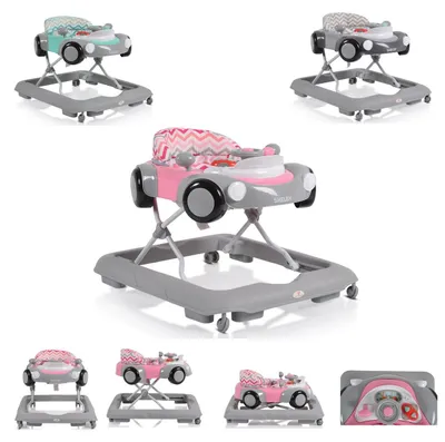 Produktbild von Cangaroo Lauflernhilfe Shelby, höhenverstellbar, Spielcenter, Treppenstopper rosa