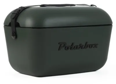 Zdjęcie produktu dla Polarbox Green Forest Black, Pudełko termiczne, 20 l, Czarny, Zielony, Polistyren, 447 mm, 302 mm