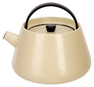 Gusseisen-Teekanne Billy, 380 ml, grau, mit Teefilter