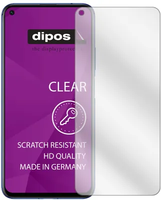 A screen protector for a Huawei Nova 5T phone is shown, with the phone itself partially visible on the left side of the image.