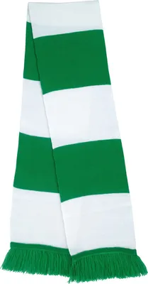 Image de Result Winter Essentials - Écharpe tricotée "Team" PC7428 (taille unique) (Vert irlandais/Blanc)