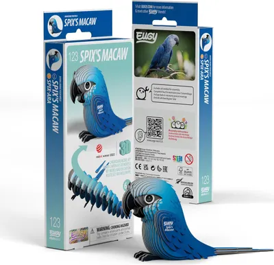 Obrázok produktu pre EUGY - 3D stavebnica Spixov macarát