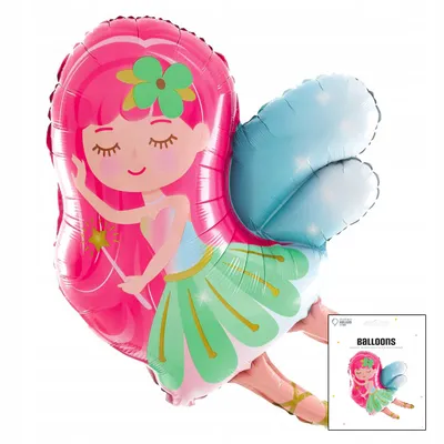Immagine prodotto di 3D BALLON PER BIRTHDAYS Fata decorazione per la festa di compleanno