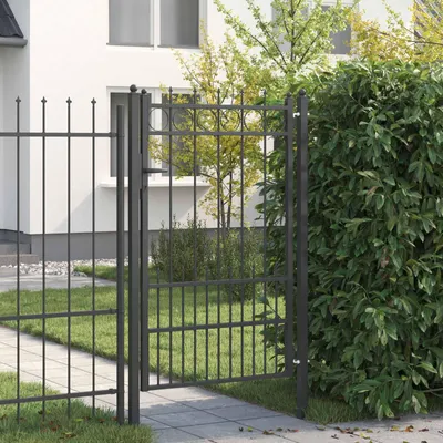 Produktbild von Möbel Zauntor HORST Stahl Schwarz Abschließbar - Gartentore &53658