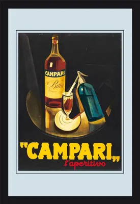 Produktbild von KS33 Campari - Aperitivo - Bedruckter Spiegel
