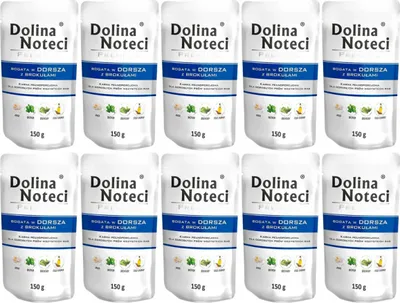 Produktbild von Dolina Noteci Premium Kabeljau-Packungsset 10X 150G