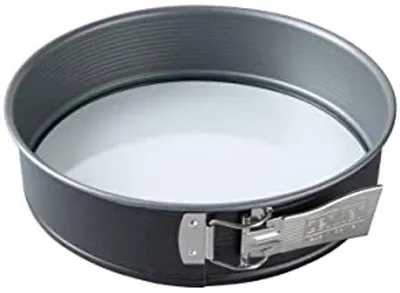 Productafbeelding van Premium springvorm met glazen bodem - Hittebestendig en snijbestendig - Ø 26 cm - Ideaal voor taarten