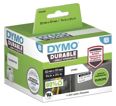 Image de Dymo Etiquettes plastique 1x800 57 x 32 mm