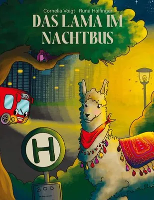 Produktbild von Das Lama im Nachtbus Kinderbuch