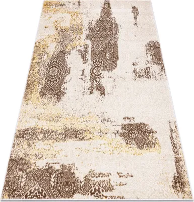 Produktbild von Modern MEFE Teppich 8731 Rosette vintage - Strukturell zwei Ebenen aus Vlies beige beige 120x170 cm