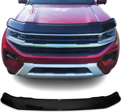 Image de Deflecteurs d'air capot de voiture pour VW Amarok mk2 2023-2026 1Pc noir ABS